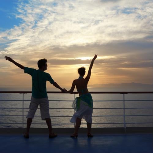 The most romantic honeymoon cruise destinations