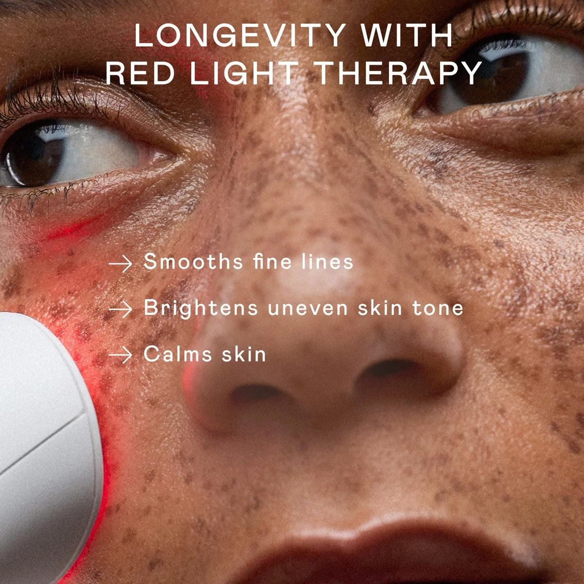 NuFACE Trinity+ LED Red Light Wrinkle Reducer Attachment