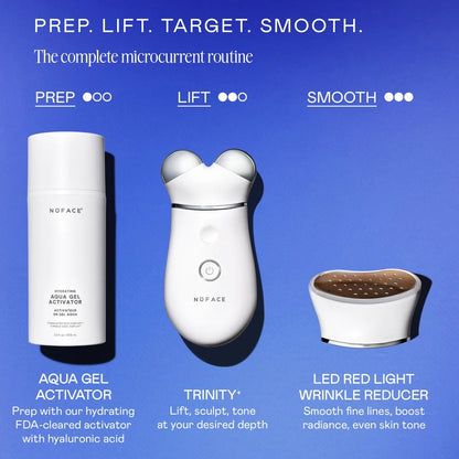 NuFACE Trinity+ LED Red Light Wrinkle Reducer Attachment