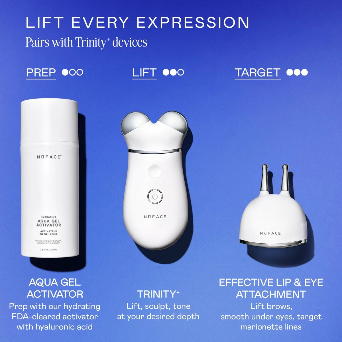 TRINITY+ Lifting & Smoothing Lip & Eye Microcurrent Attachment