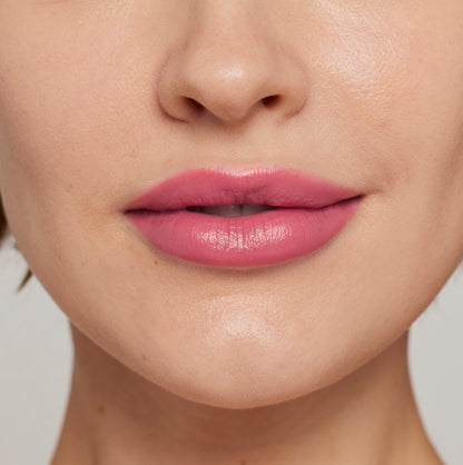 Blush - lipstick on a model