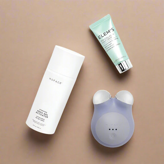 NuFACE MINI + ELEMIS Pro-Collagen Marine Cream 15ml